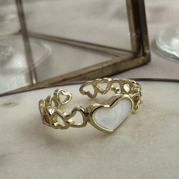 Anillo Amor blanco