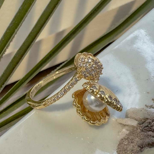 Anillo Conchita perla