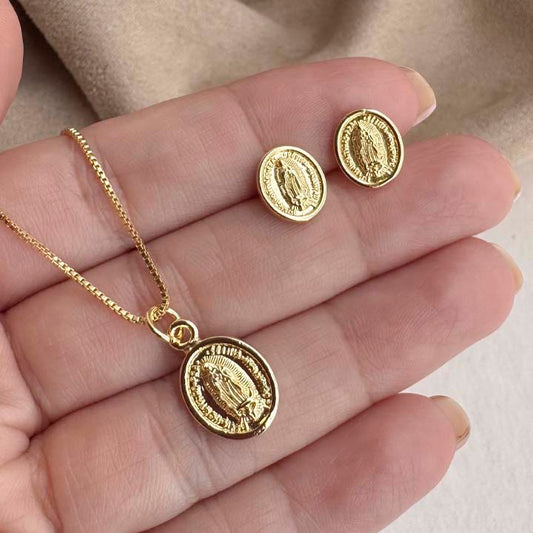 Cadena Medallita Virgencita