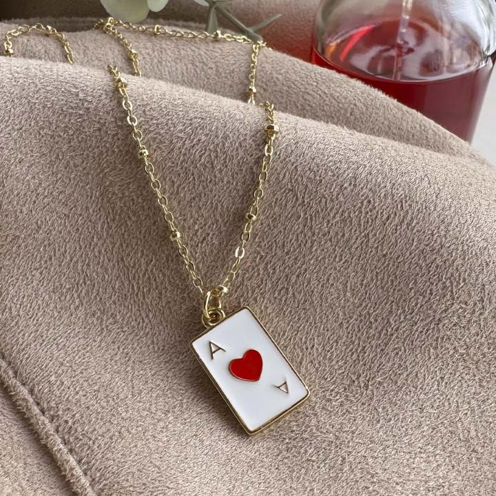 Cadena AS de corazón