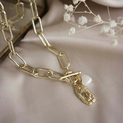 Collar Corazón de virgencita
