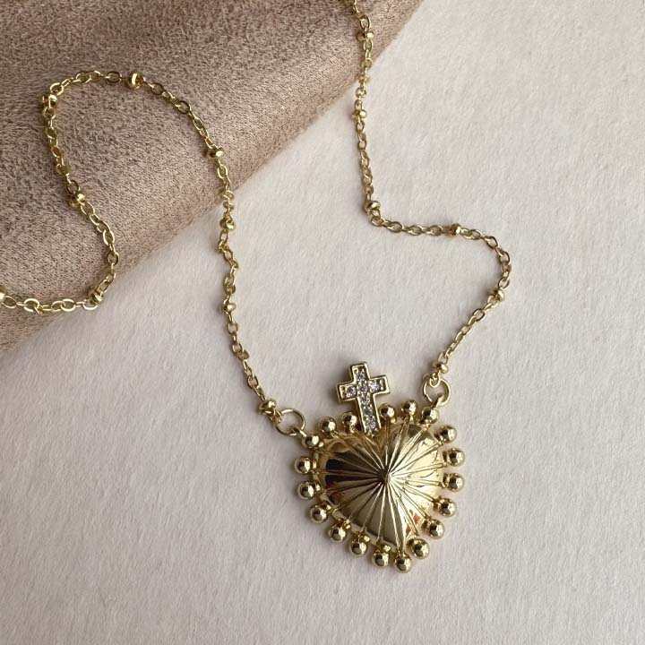 Cadena corazón divino