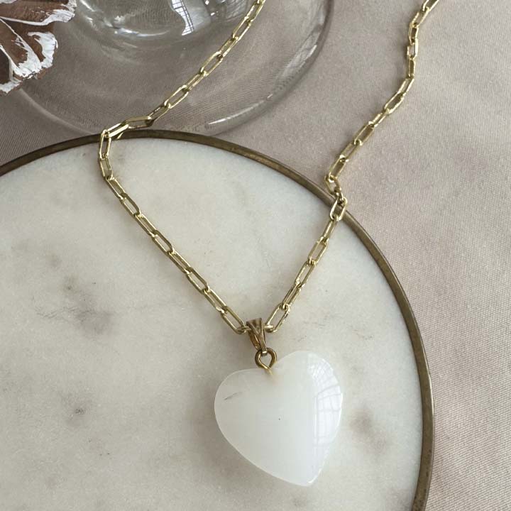 Cadena Luz de amor blanco