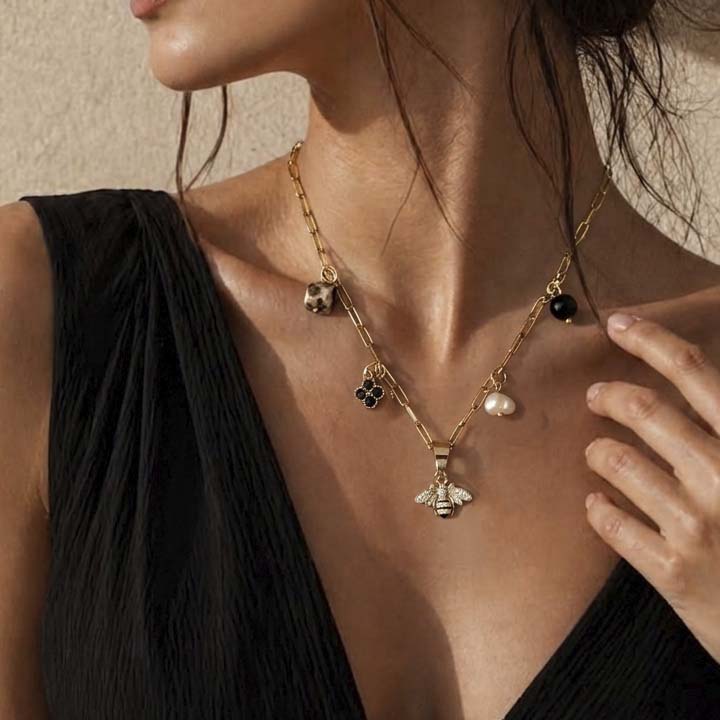 Collar Panal de abeja