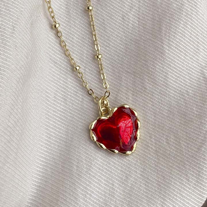 Cadena pasión de corazón