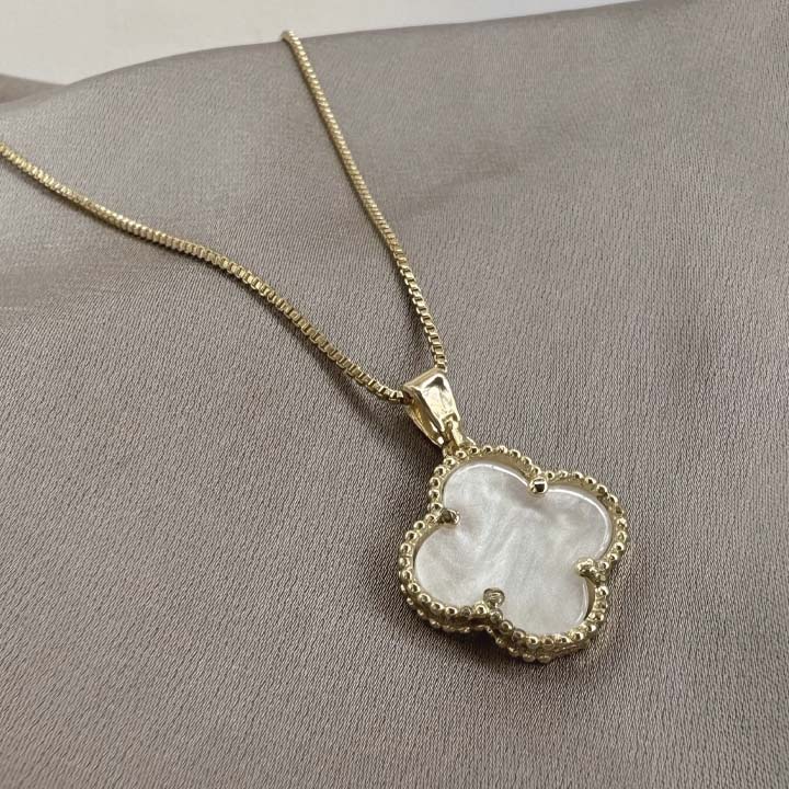 Cadena Suerte blanco