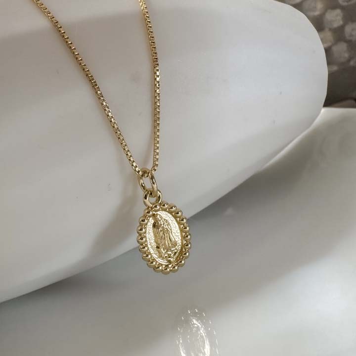 Cadena virgencita guadalupana