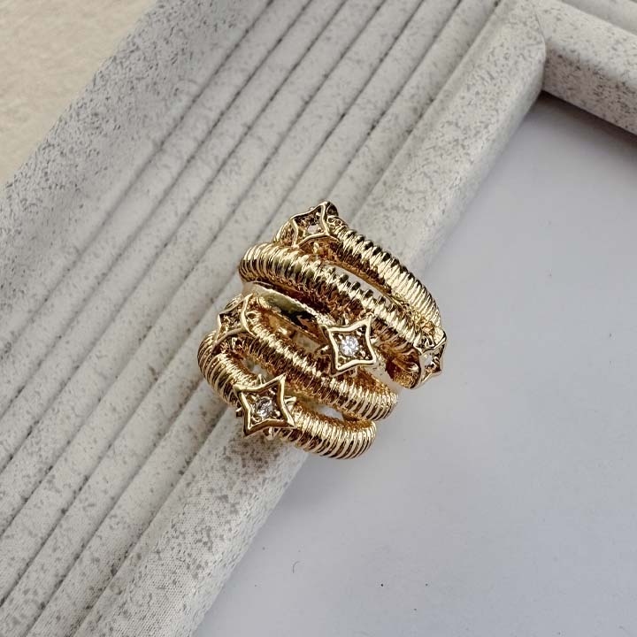 Ear cuff constelación