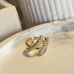 Ear cuff energia gold