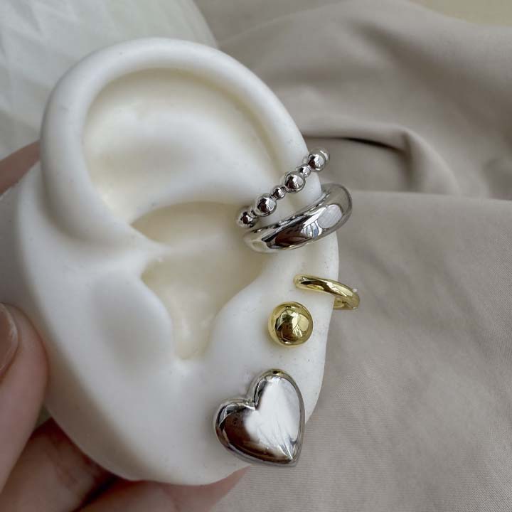 Ear cuff Florella silver