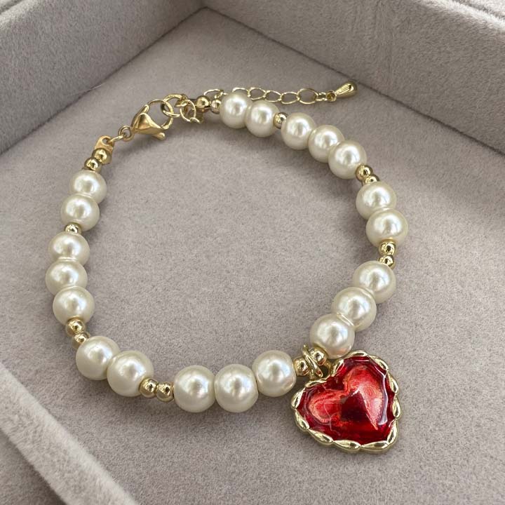 Pulsera pasión de corazón