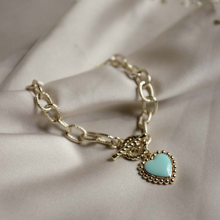 Pulsera Tesoro aguamarina
