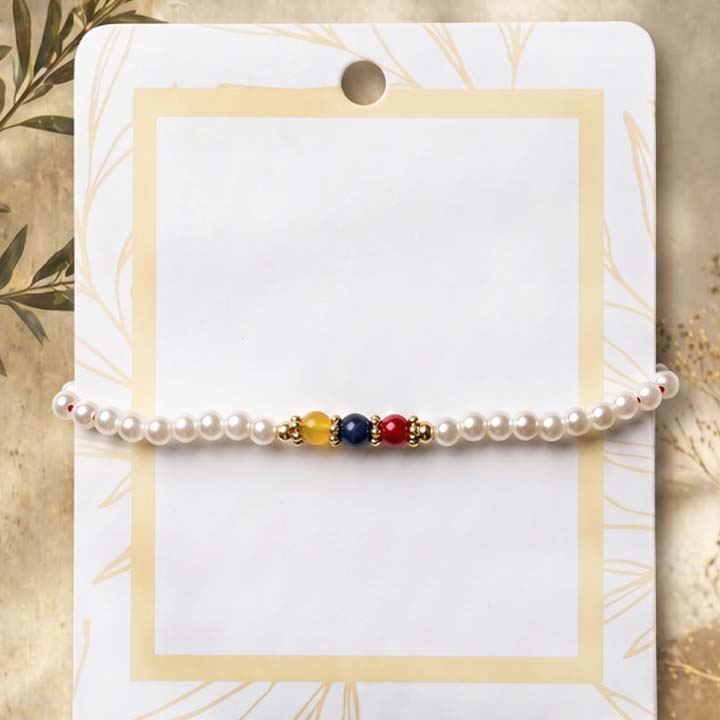 Pulsera Tricolor perla