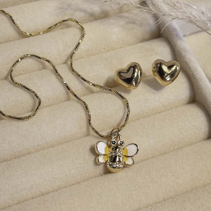 Set cadena abejita de amor