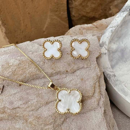 Cadena Suerte blanco