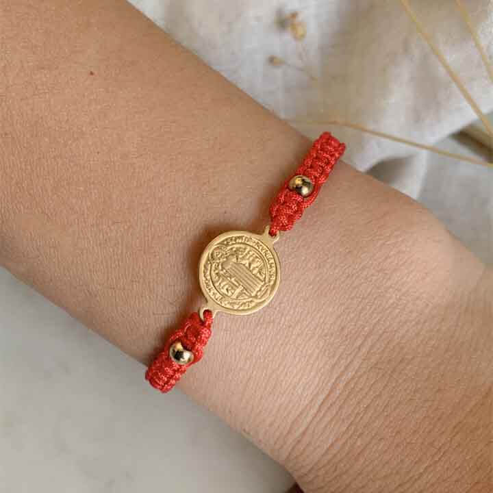 Pulsera San Benito de fe