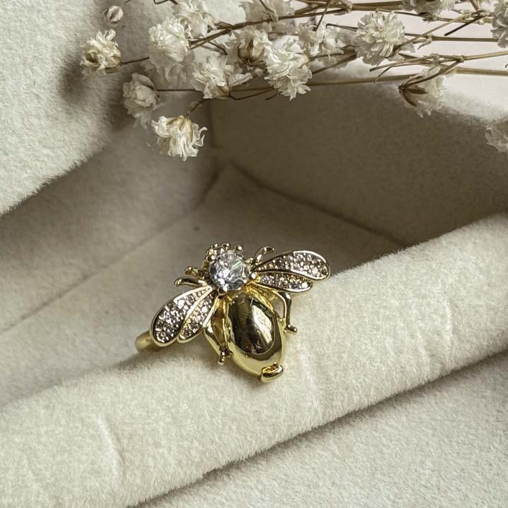 Anillo abeja reina