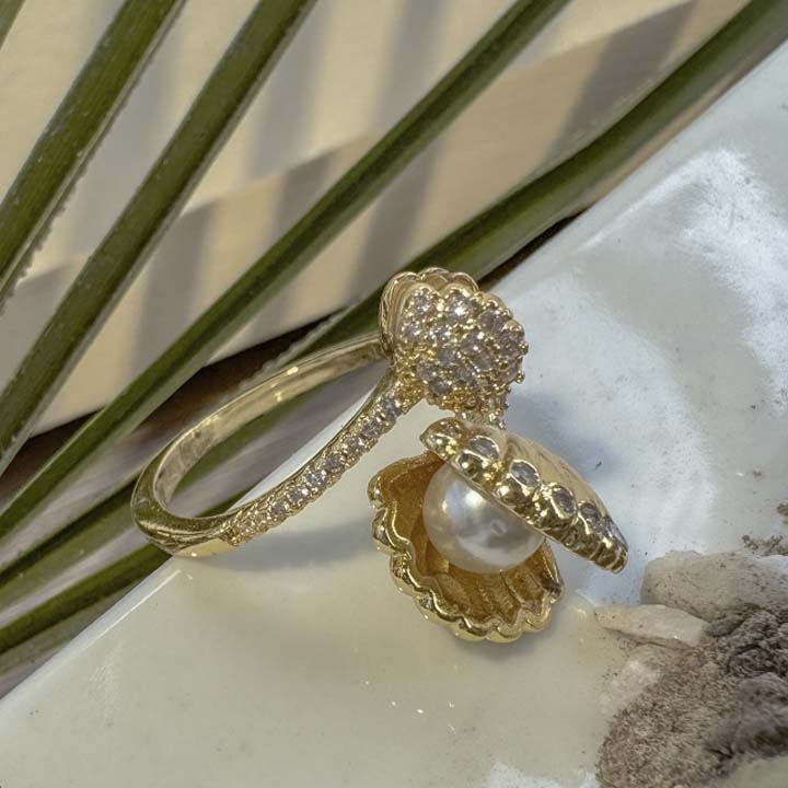 Anillo Conchita perla