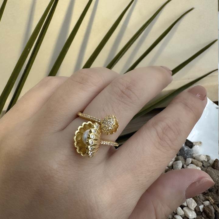 Anillo Conchita perla