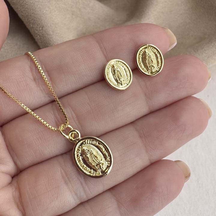 Cadena Medallita Virgencita