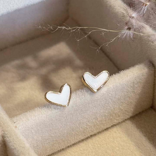 Arete Mini amor blanco