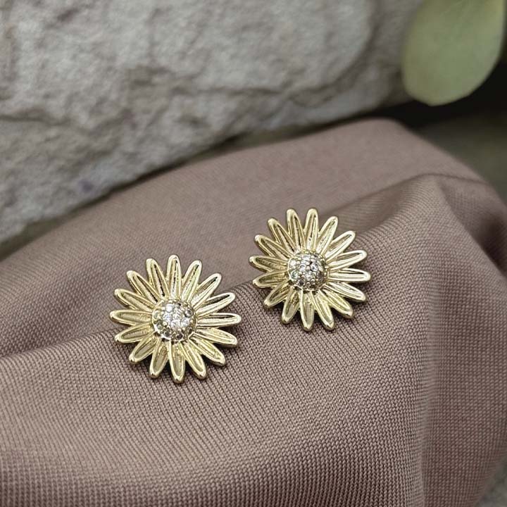 Arete Mini girasol.