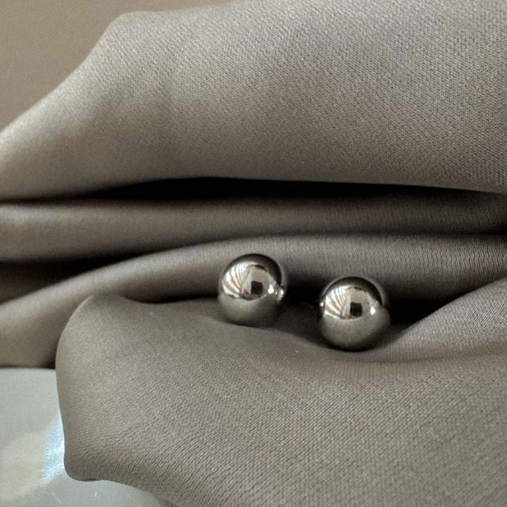 Arete topo balin plateado