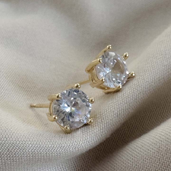 Arete topo princesa blanca.