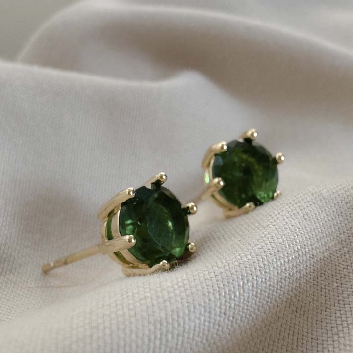 Arete topo princesa verde