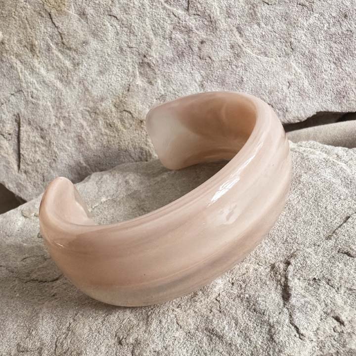 Brazalete cristal rosa