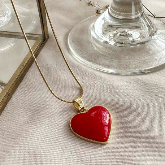 Cadena Amor rojo