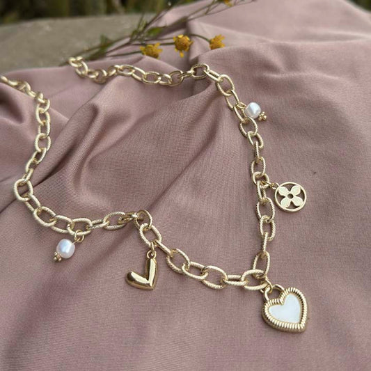 Cadena Flor de amor