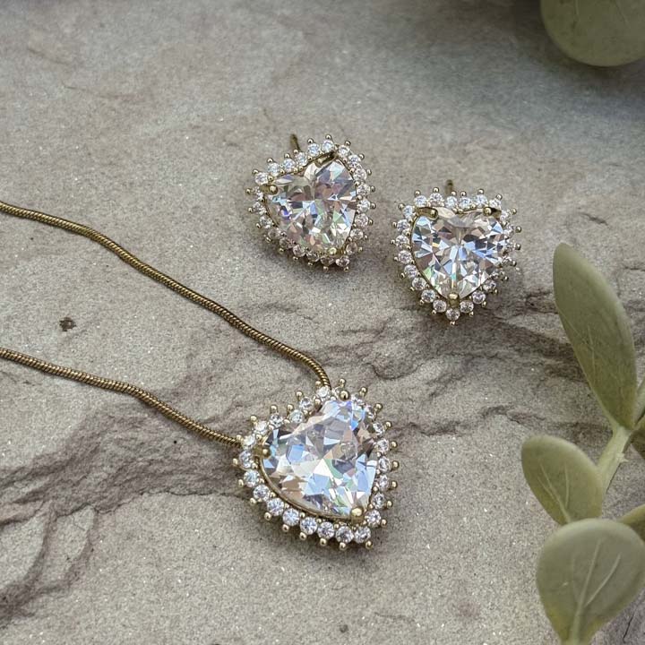 Cadena lleno de amor blanco