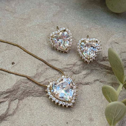 Cadena lleno de amor blanco