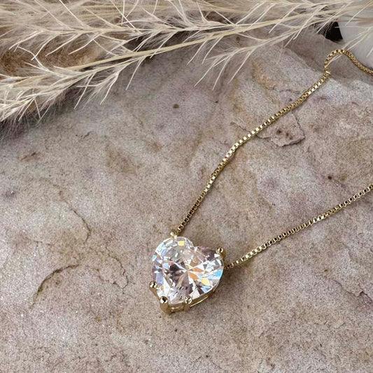 Cadena Love diamante blanco