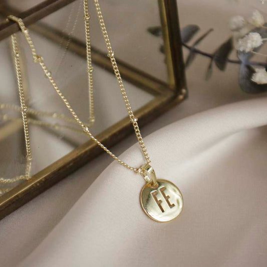 Cadena medalla fe