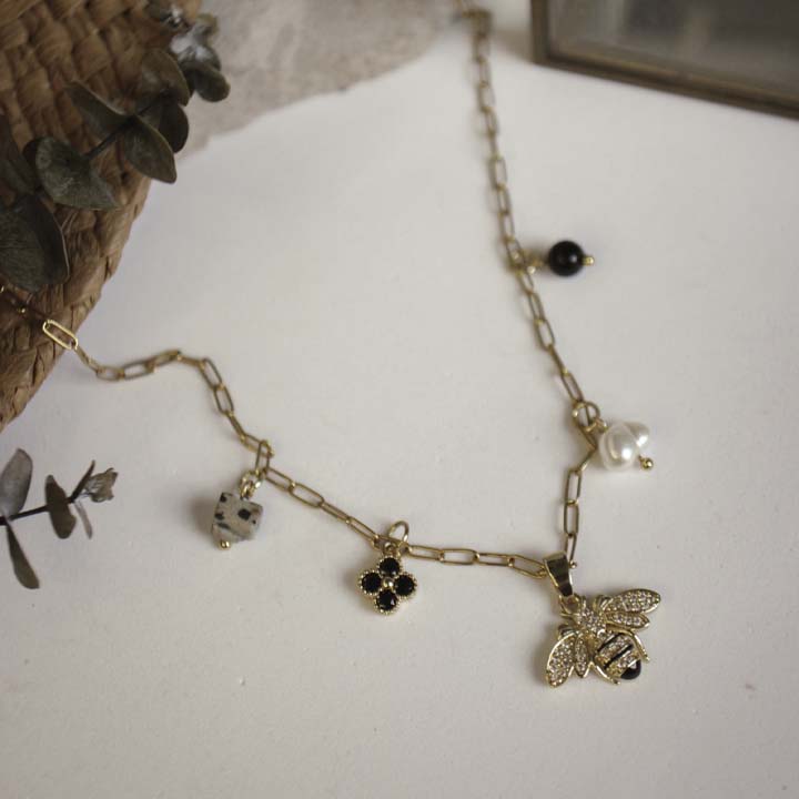 Collar Panal de abeja