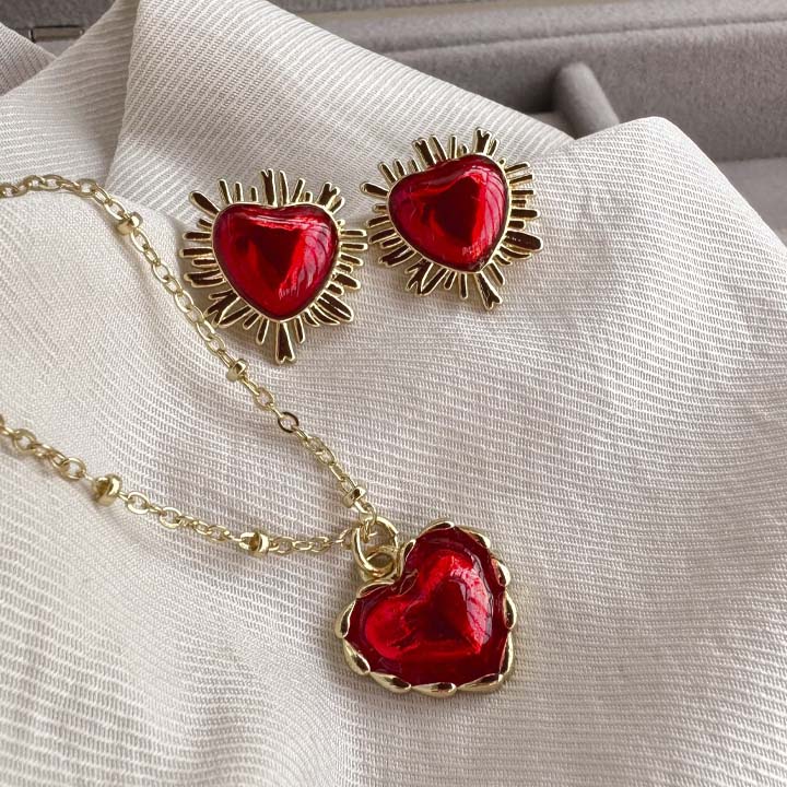 Cadena pasión de corazón