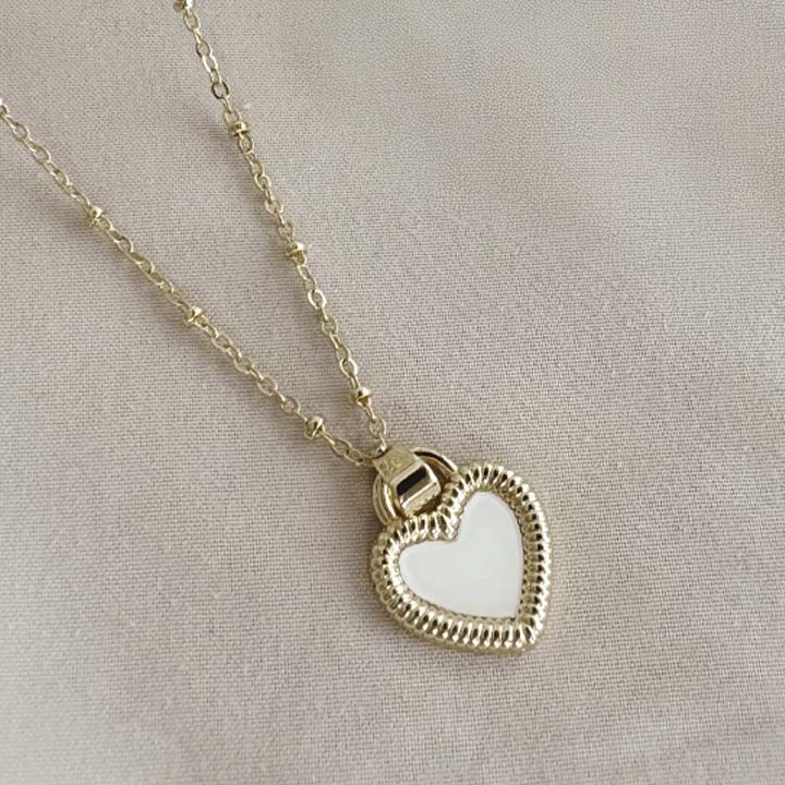 Cadena Pastel blanco