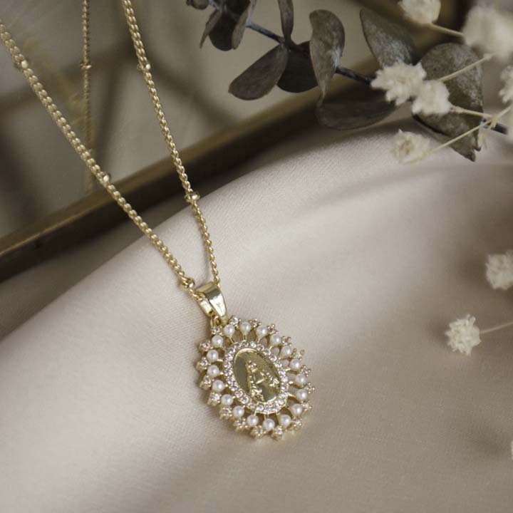 Collar Virgencita de paz
