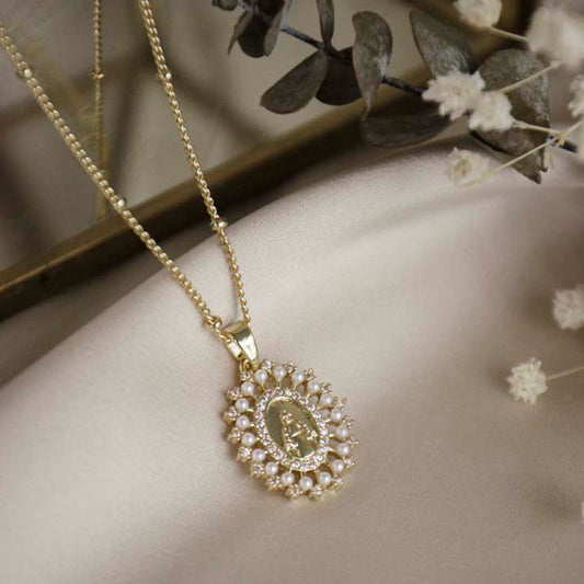Collar Virgencita de paz