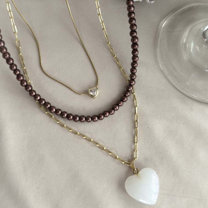 Collar Blanca navidad