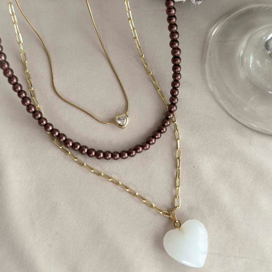 Collar Blanca navidad