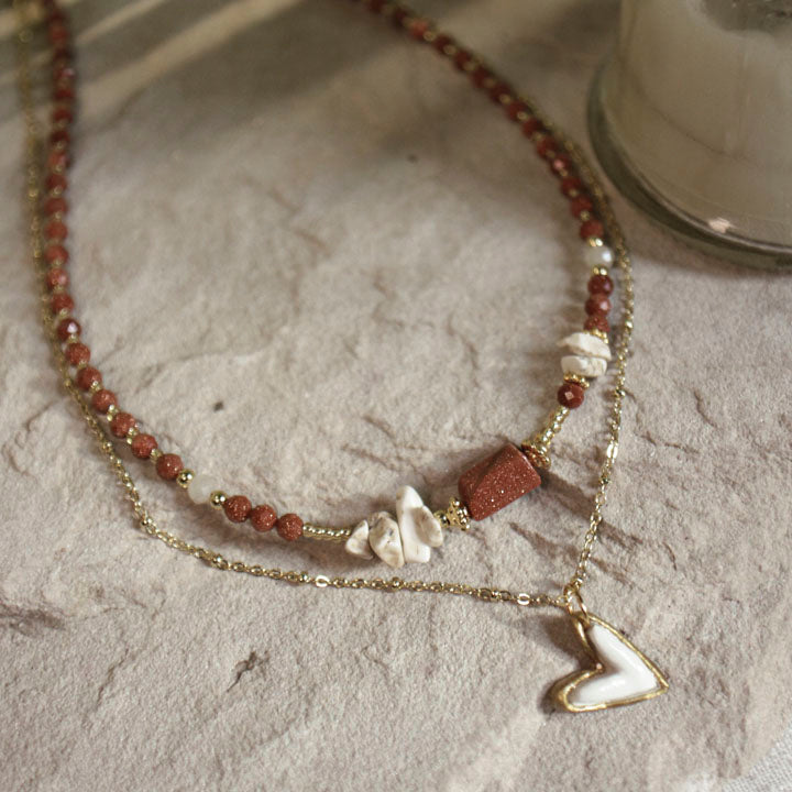 Collar Corazón próspero