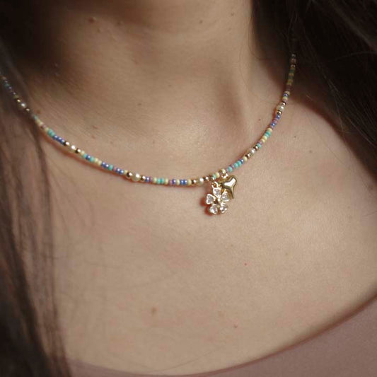 Collar Flor de primavera