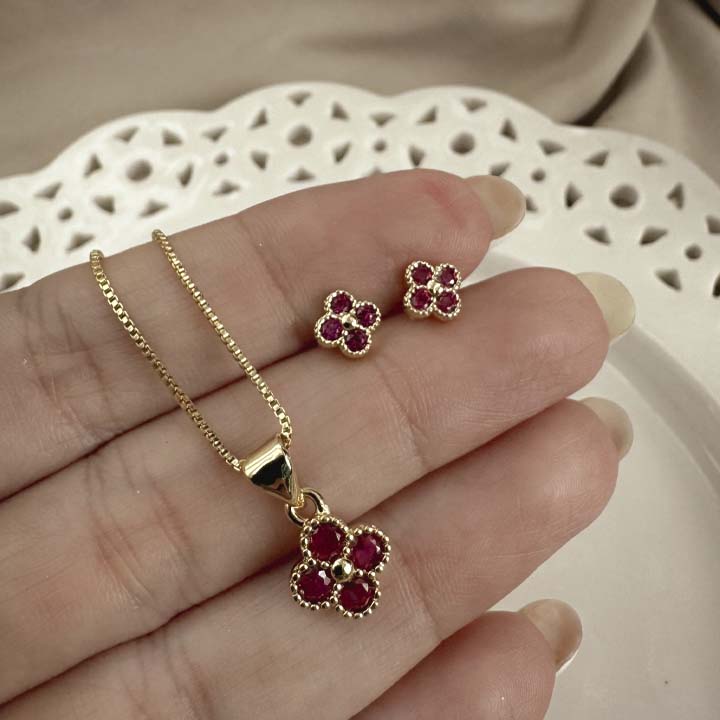 Cadena florecitas