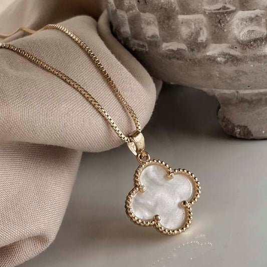 Cadena Suerte blanco