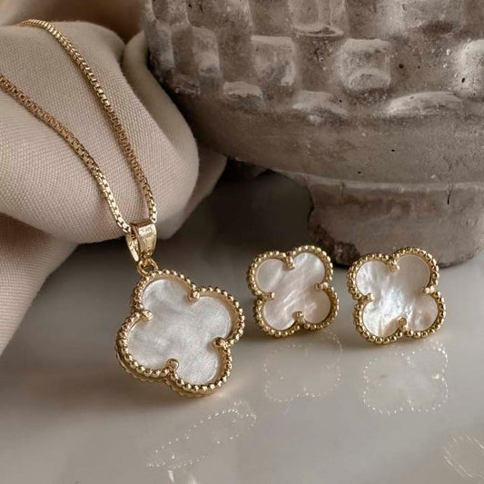 Cadena Suerte blanco