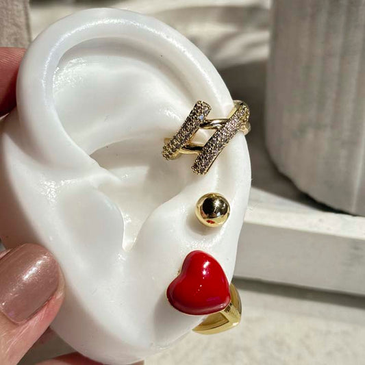 Ear cuff energia gold