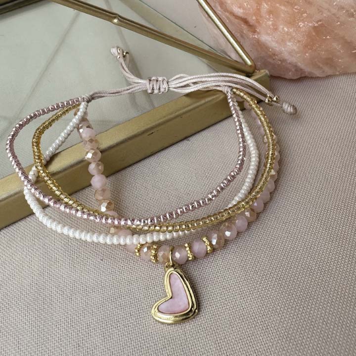 Pulsera amor pastel